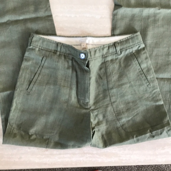 J Crew linen pants. - Picture 3 of 7